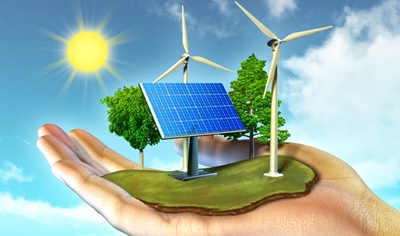 fontes de energia renovável